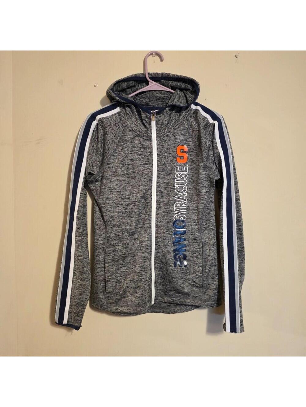 NCAA Syracuse Orange Zip-up Hoodie (G-III 4Her) - sz Small